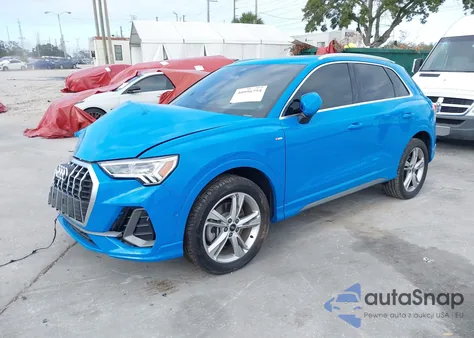 2021 Audi Q3 Premium Plus 45 Tfsi S Line Quattro Tiptronic z USA, uszkodzony, nr VIN WA1EECF38M1062864